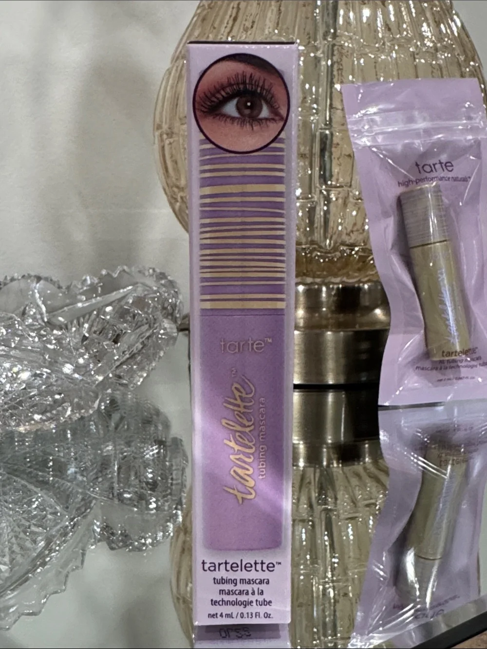 NEW Tart Tartelette + XL Mascara Bundle of 3 Deluxe Travel and Mini Eye Makeup